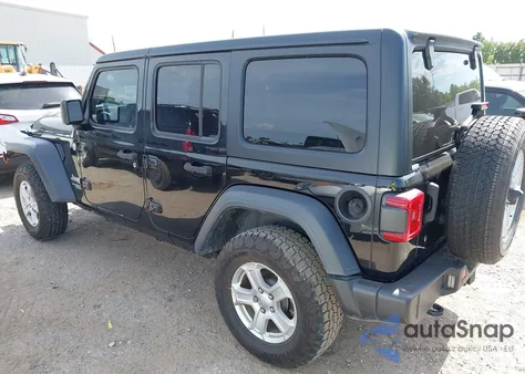 2020 Jeep Wrangler Unlimited Sport S 4X4 из США, поврежденный, VIN 1C4HJXDG1LW221916